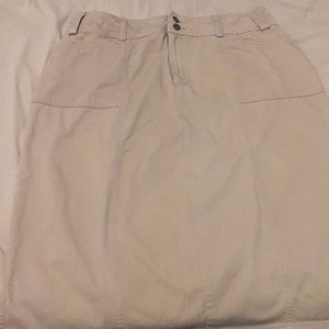 Cato khaki skirt